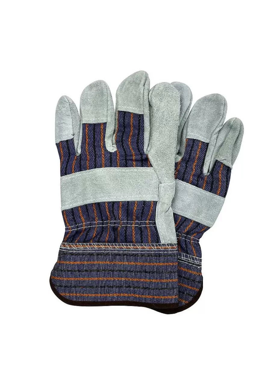 Clearance ® Workwear Heavy Duty All-Season Leather Palm Work Glove 3-Pack Accessories Gloves
