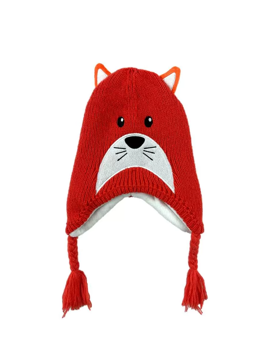 Fashion ® Workwear Kid's Critter Beanie-Fox Kids Accessories