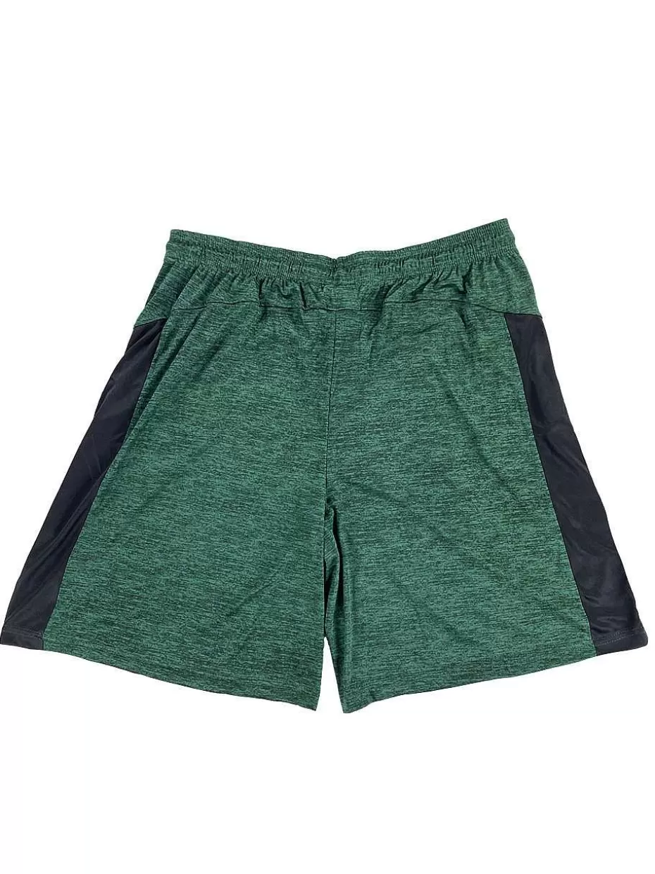 Cheap ® Workwear Men's Comfort Fit Athletic Short-Green Marl Men Men's Shorts