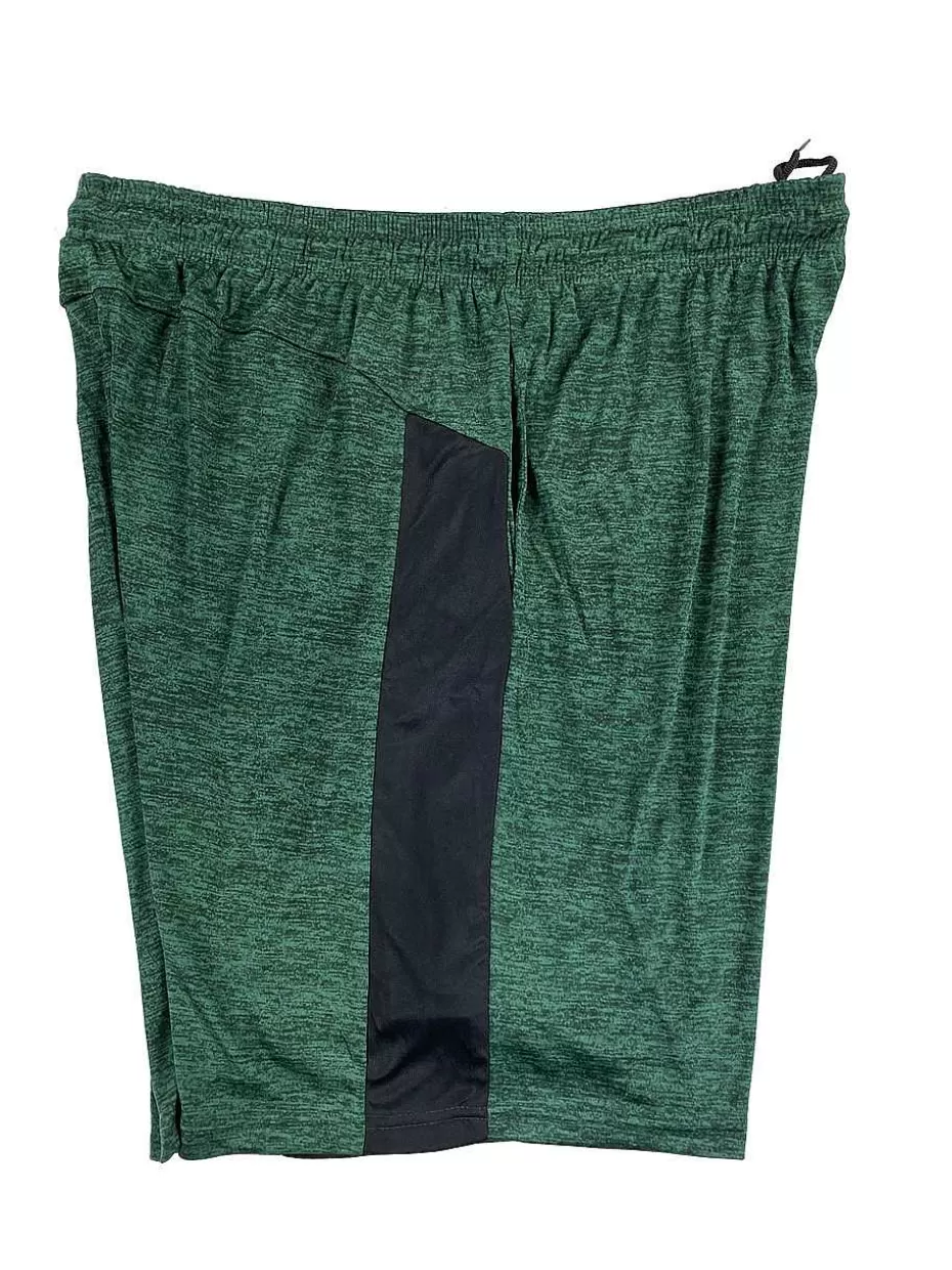 Cheap ® Workwear Men's Comfort Fit Athletic Short-Green Marl Men Men's Shorts