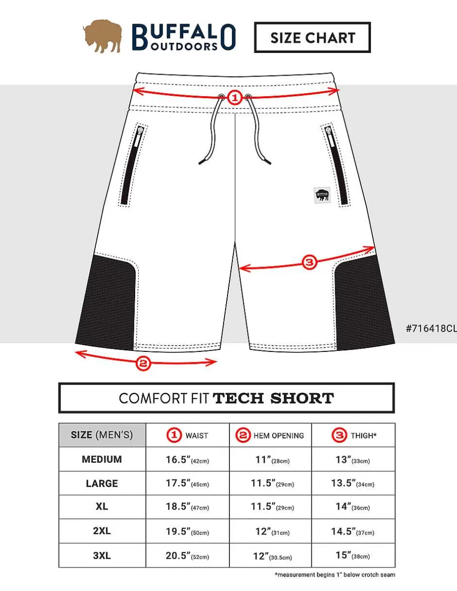 Clearance ® Workwear Men's Comfort Fit Tech Short-Heather Grey Men Men's Shorts