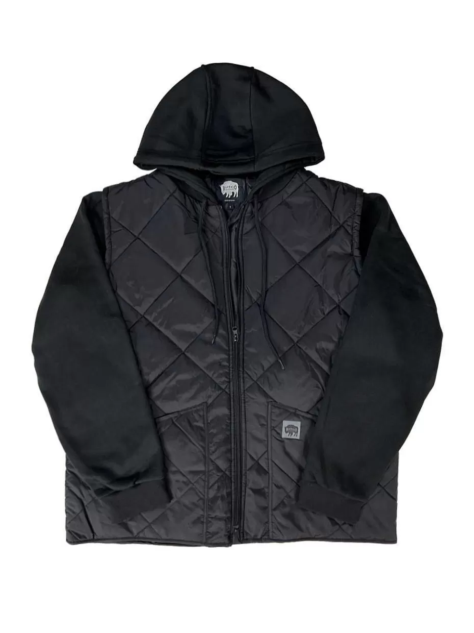 Store ® Workwear Men's Quilted Vest Jacket-Black Men Vests