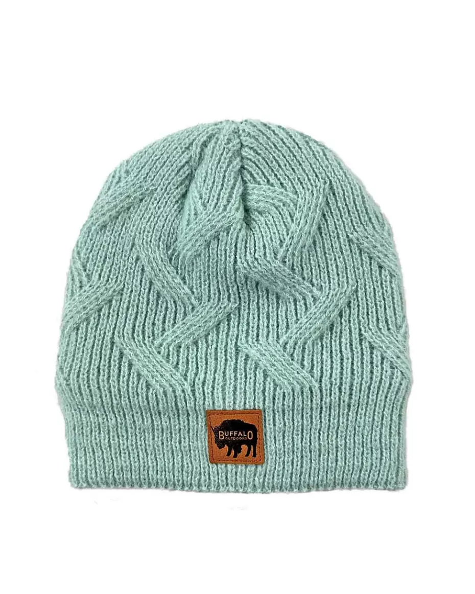 Flash Sale ® Workwear Women's Cable Knit Hat-Mint Women Hats