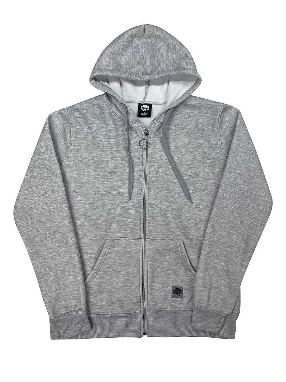 Store ® Workwear Women's Hooded Sweatshirt-Heather Grey Women Tops